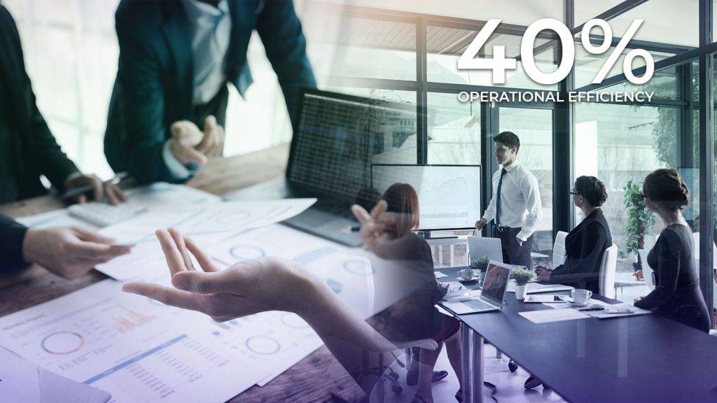 40% operational efficiency - Cloud Computing Solutions
